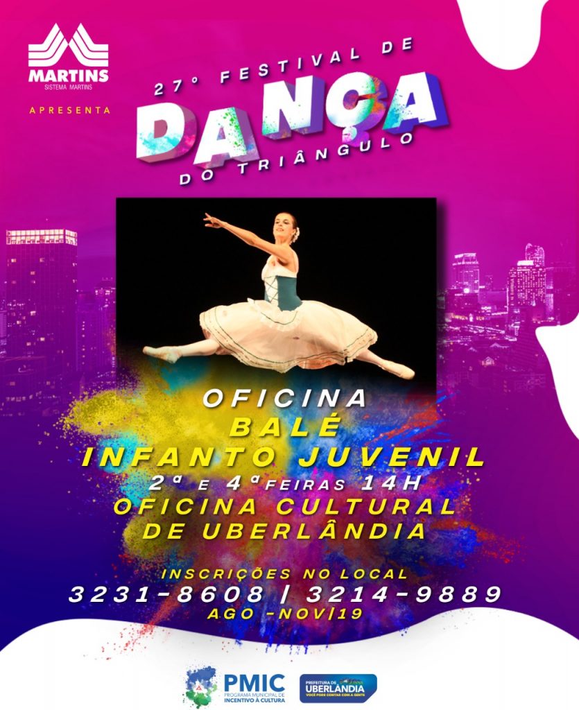Prefeitura abre vagas para oficinas de dança urbana e balé 1