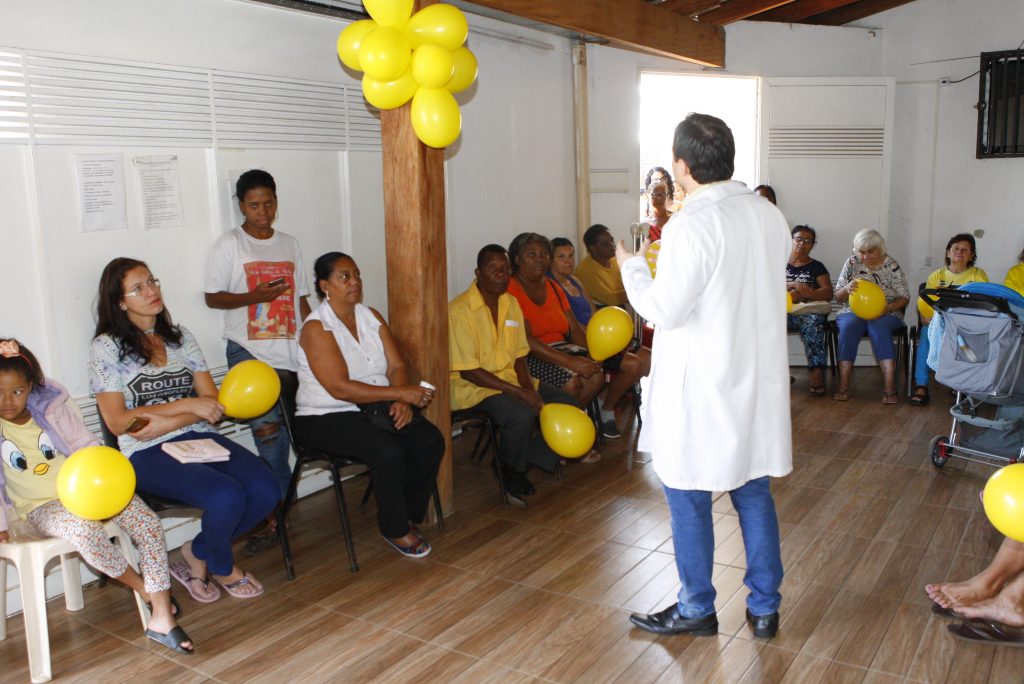 Campanha Setembro Amarelo é tema de atividades na UBSF Seringueiras II 2