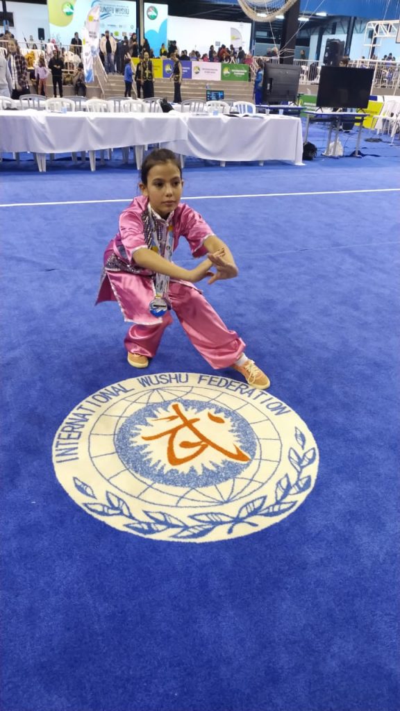 Aluna apoiada pela Futel é destaque no Campeonato Brasileiro de kung fu 1