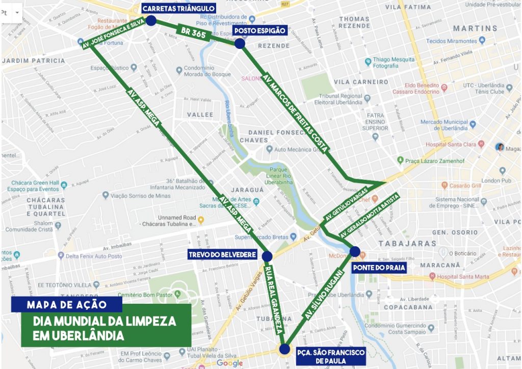 Dia Mundial da Limpeza terá ações às margens do rio Uberabinha 1