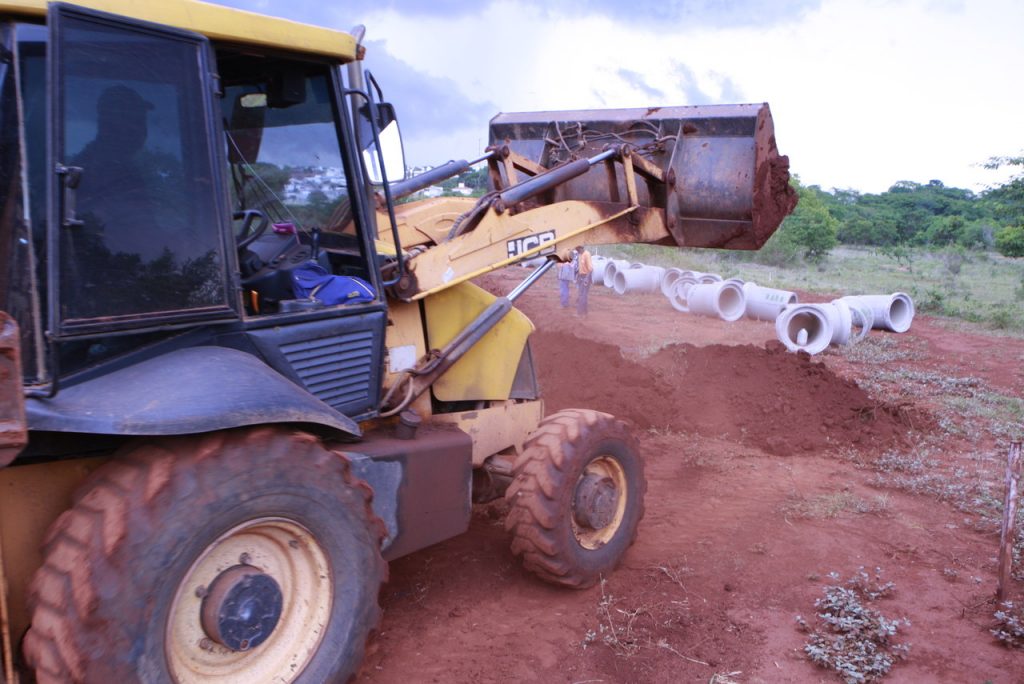 Polo Tecnológico Sul começa a receber rede de drenagem pluvial 1