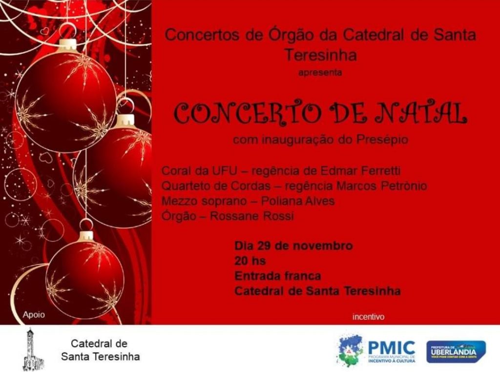 Catedral de Santa Terezinha recebe concertos gratuitos de órgão 1