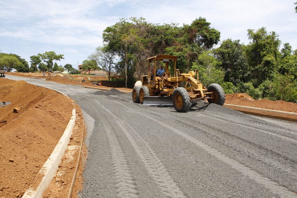 Prolongamento das ruas das Papoulas e dos Jasmins receberá asfalto na próxima semana 1