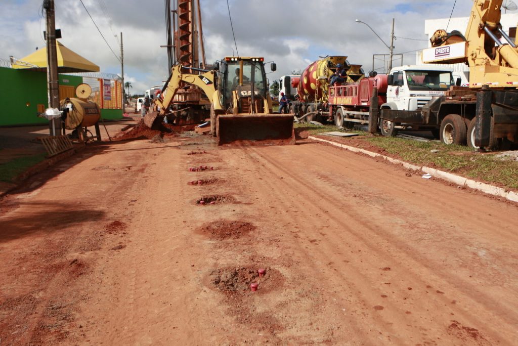 Construção da Trincheira do Trevo Ivo Alves Pereira continua avançando 1
