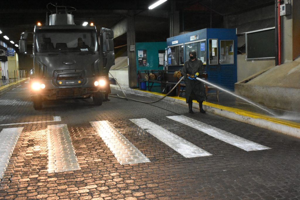 Ação de higienização em Uberlândia tem apoio do Exército 1