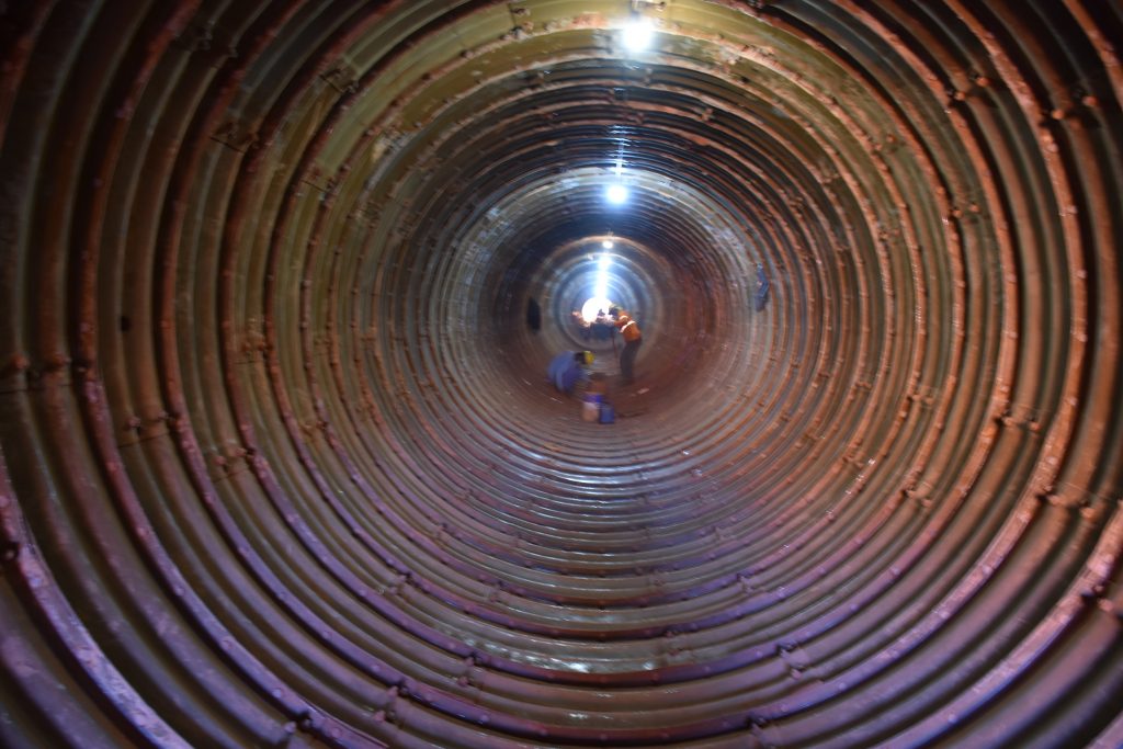 Dmae conclui escavação do túnel subterrâneo do Sistema Capim Branco 2