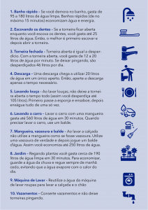 10 passos para economizar água 3