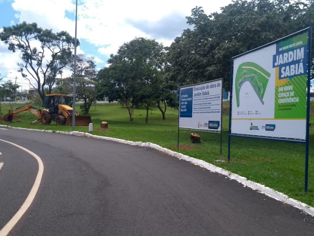 Futel inicia construção do projeto paisagístico Jardim Sabiá 1