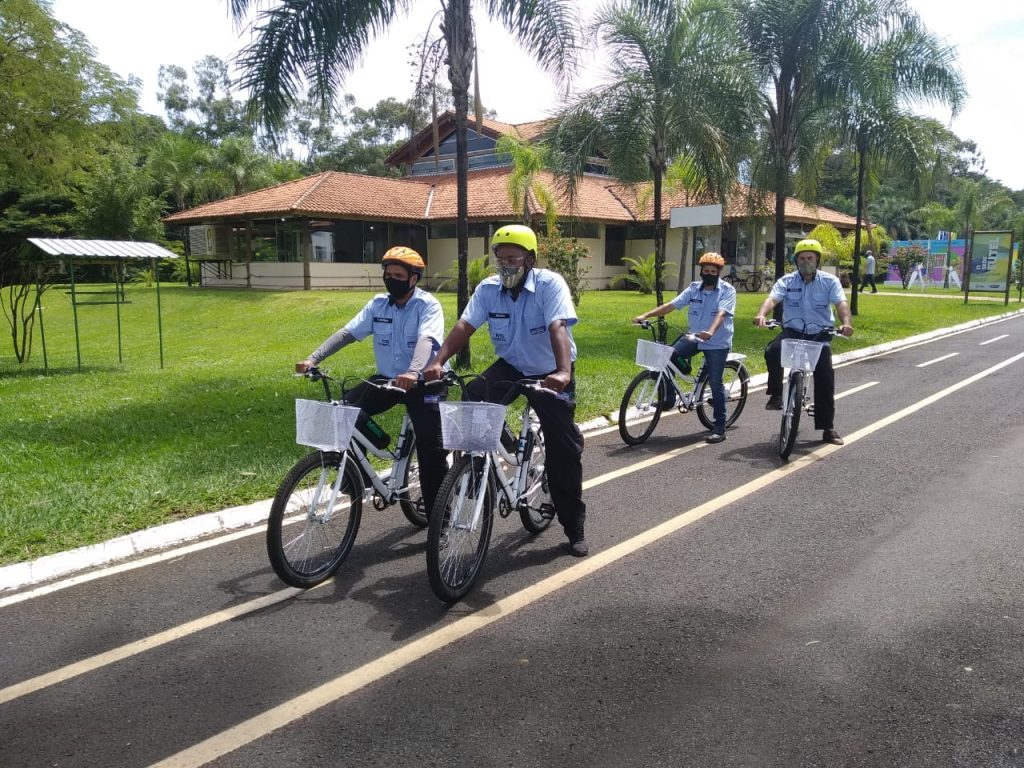 Agentes do Parque do Sabiá usarão bicicletas elétricas a partir de janeiro 1