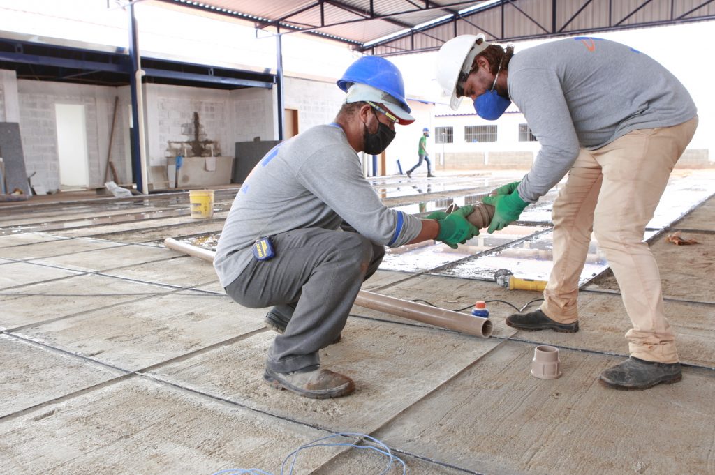 Obras do Naica e Cras do Canaã alcançam 83% de conclusão 1