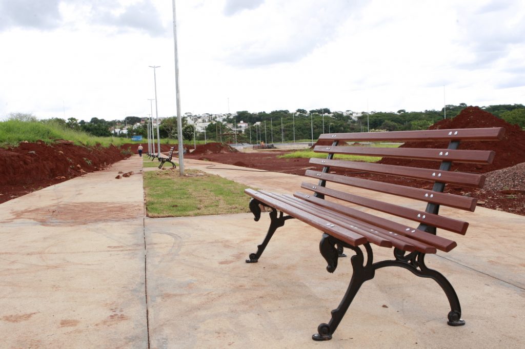 Obra do Polo Tecnológico Sul recebe acabamento e jardinagem 2