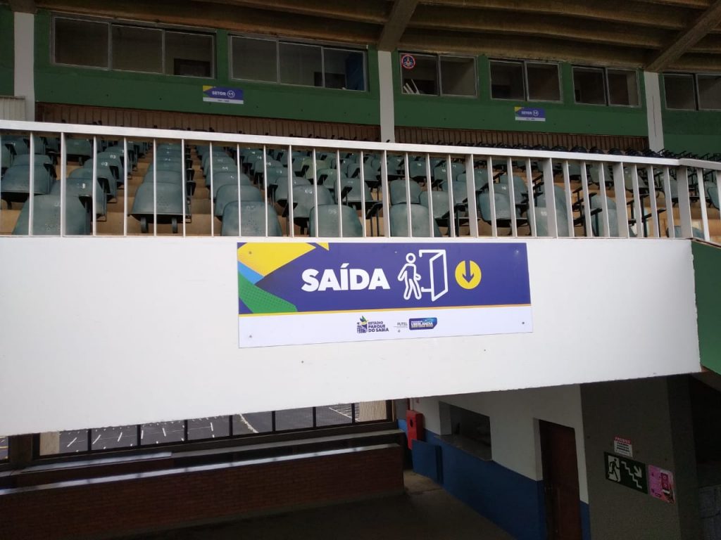 Estádio Parque do Sabiá recebe nova identidade visual – Portal da ...