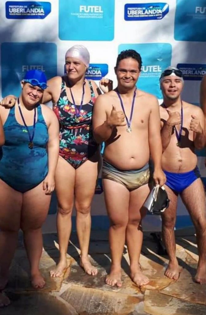 Atletas da Futel com síndrome de down se destacam no esporte 2