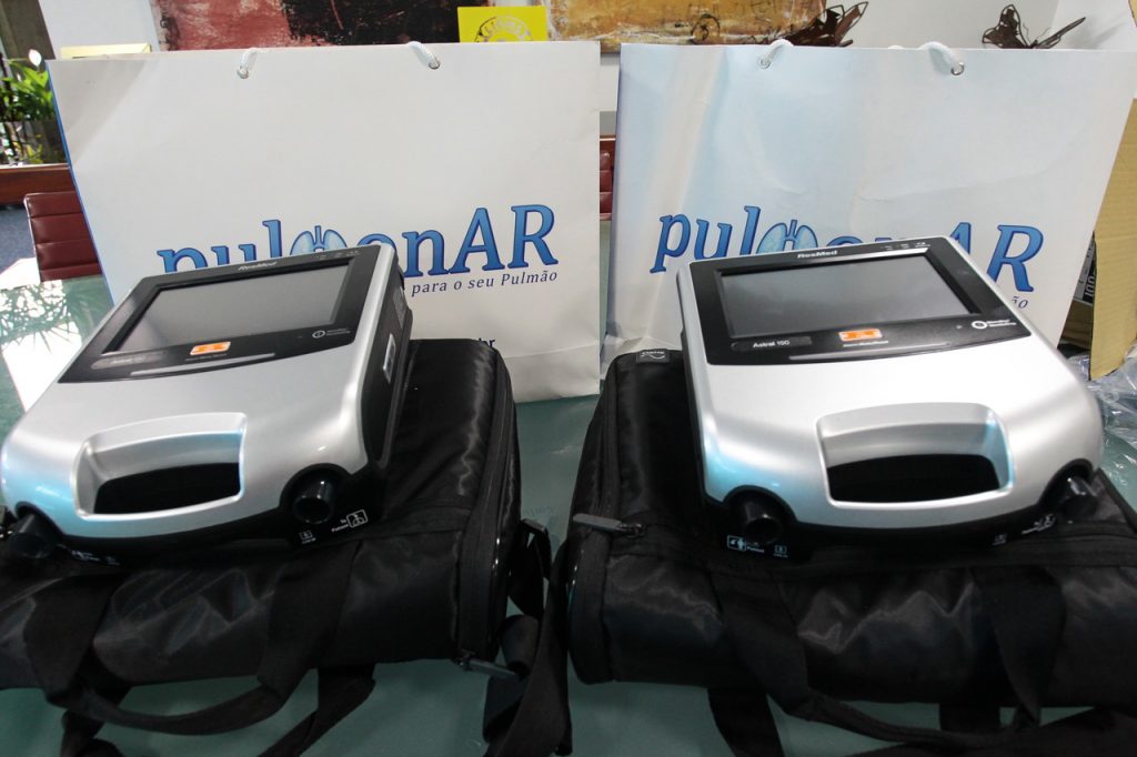 Prefeitura recebe doação de Ventiladores mecânicos 1