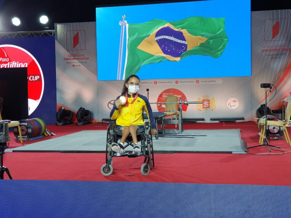 Paratleta da CDDU/Futel será a mais jovem halterofilista nos Jogos Paralímpicos 1