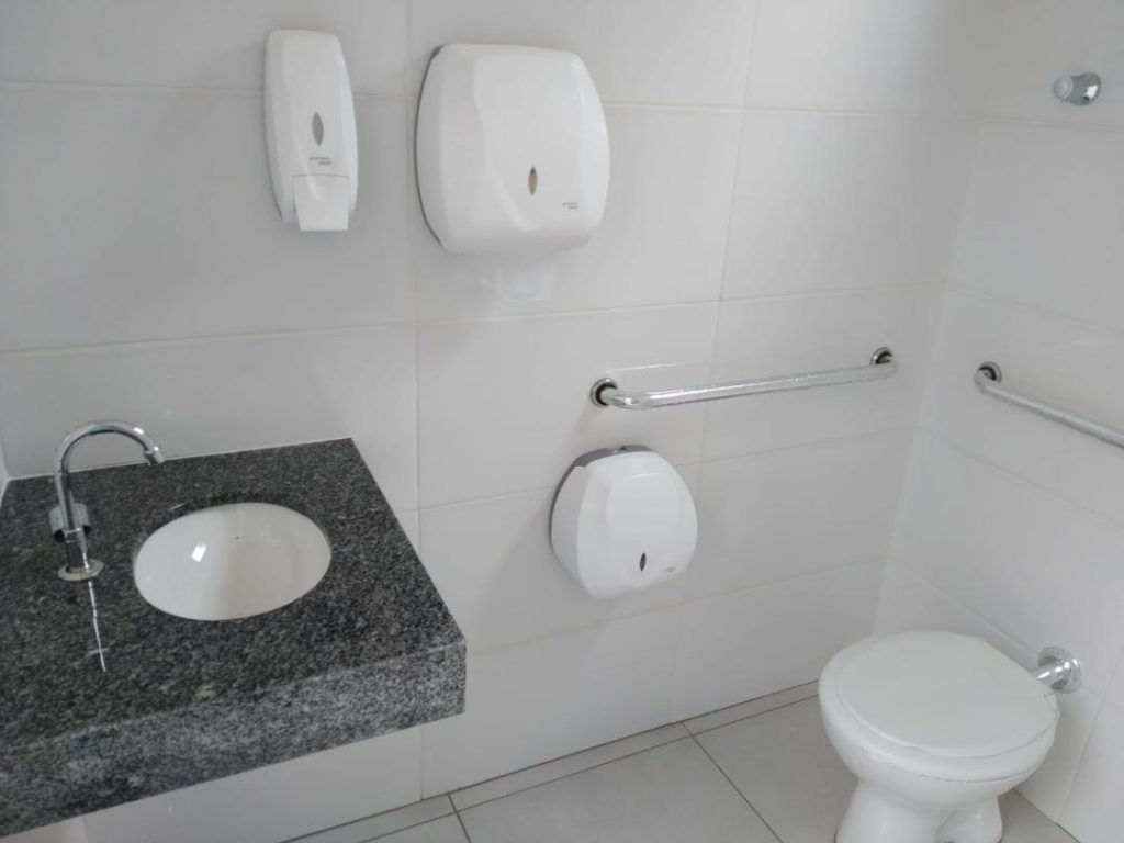 Futel conclui construção de novos banheiros no Parque do Sabiá 1