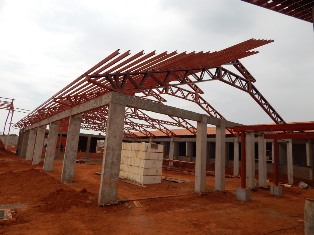 Trabalhos de construção da Escola de Tempo Integral seguem em diversas frentes 1