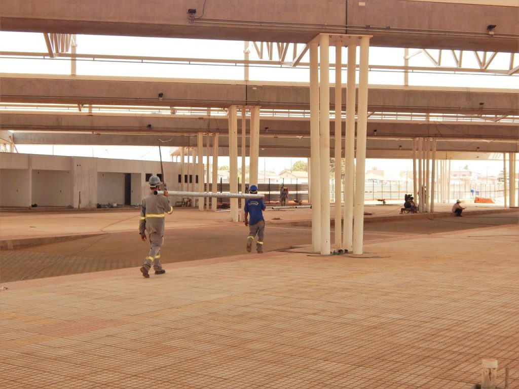 Obras de construção do Terminal Jardins atingem 65% de conclusão 1