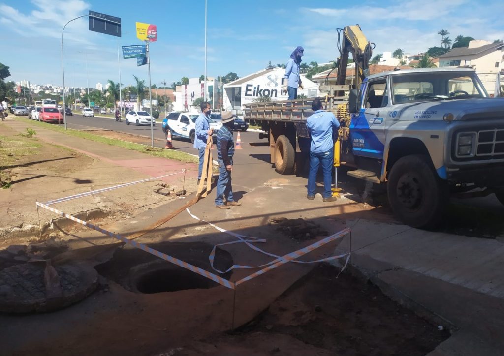 Dmae continua com ações de melhorias na rede de drenagem pluvial 1