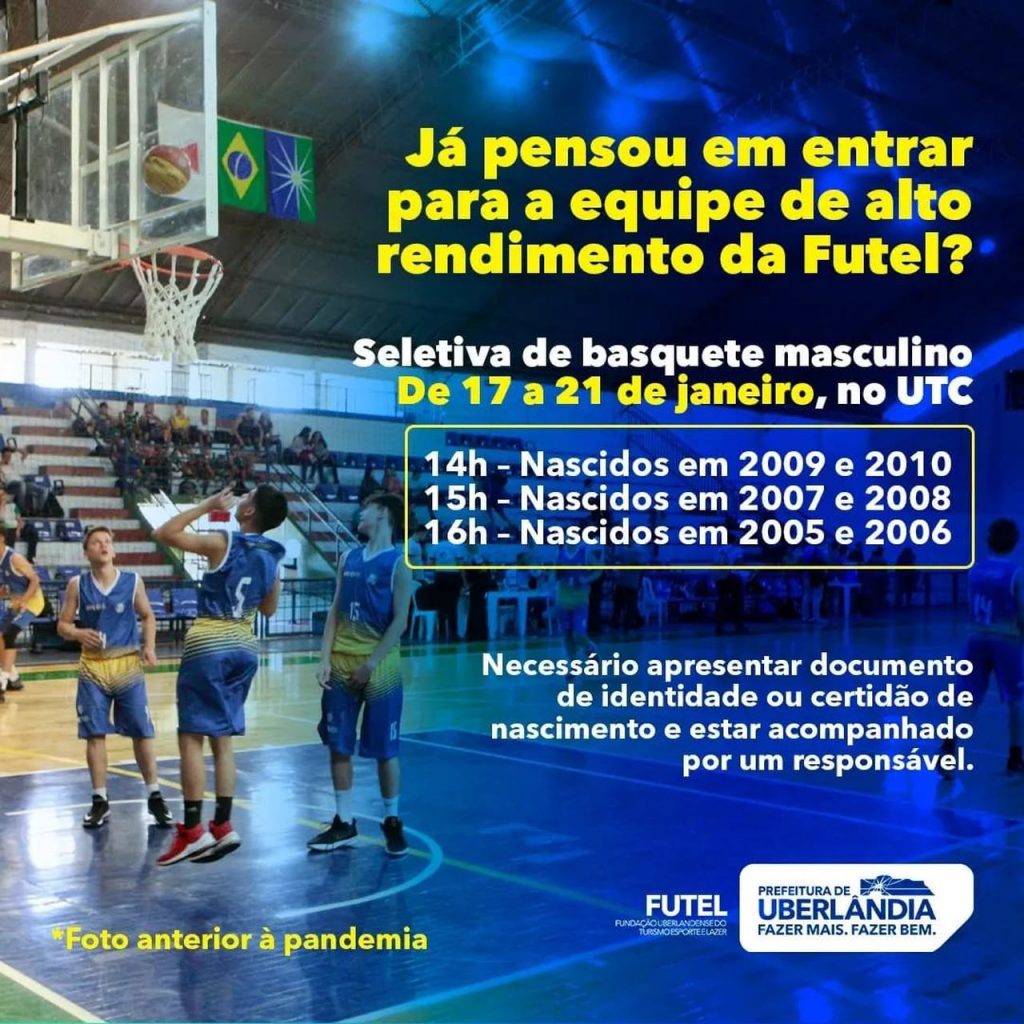 Seletivas de vôlei e basquete da Futel continuam até sexta-feira (21) 1
