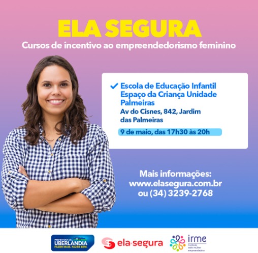 Maratona do programa ‘Ela Segura’ chega a mais dois bairros em maio 1