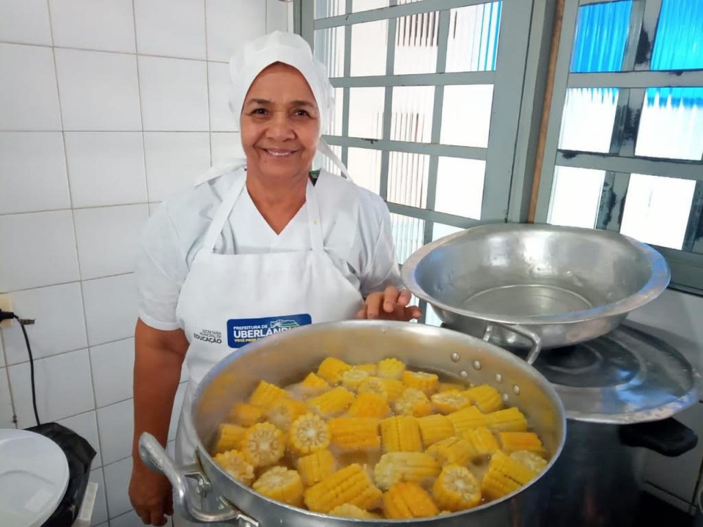 Merenda escolar da rede municipal de Uberlândia tem sabor de festa junina 2