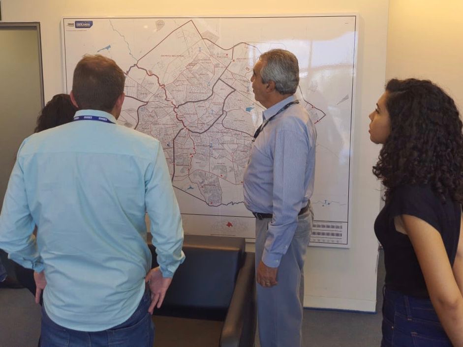 <strong>Dmae recebe visita de técnicos da Codau de Uberaba</strong> 1