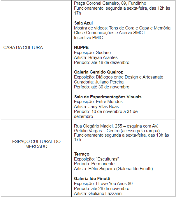 Programe-se: Confira agenda cultural desta segunda, 21 de fevereiro (21/02), VidaEArte