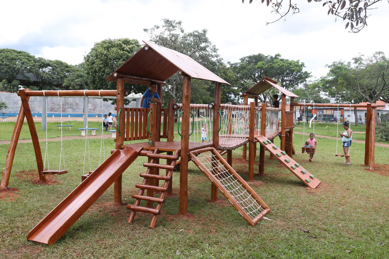 Revitalização do playground do Parque Juca Mulato é entregue, Notícias