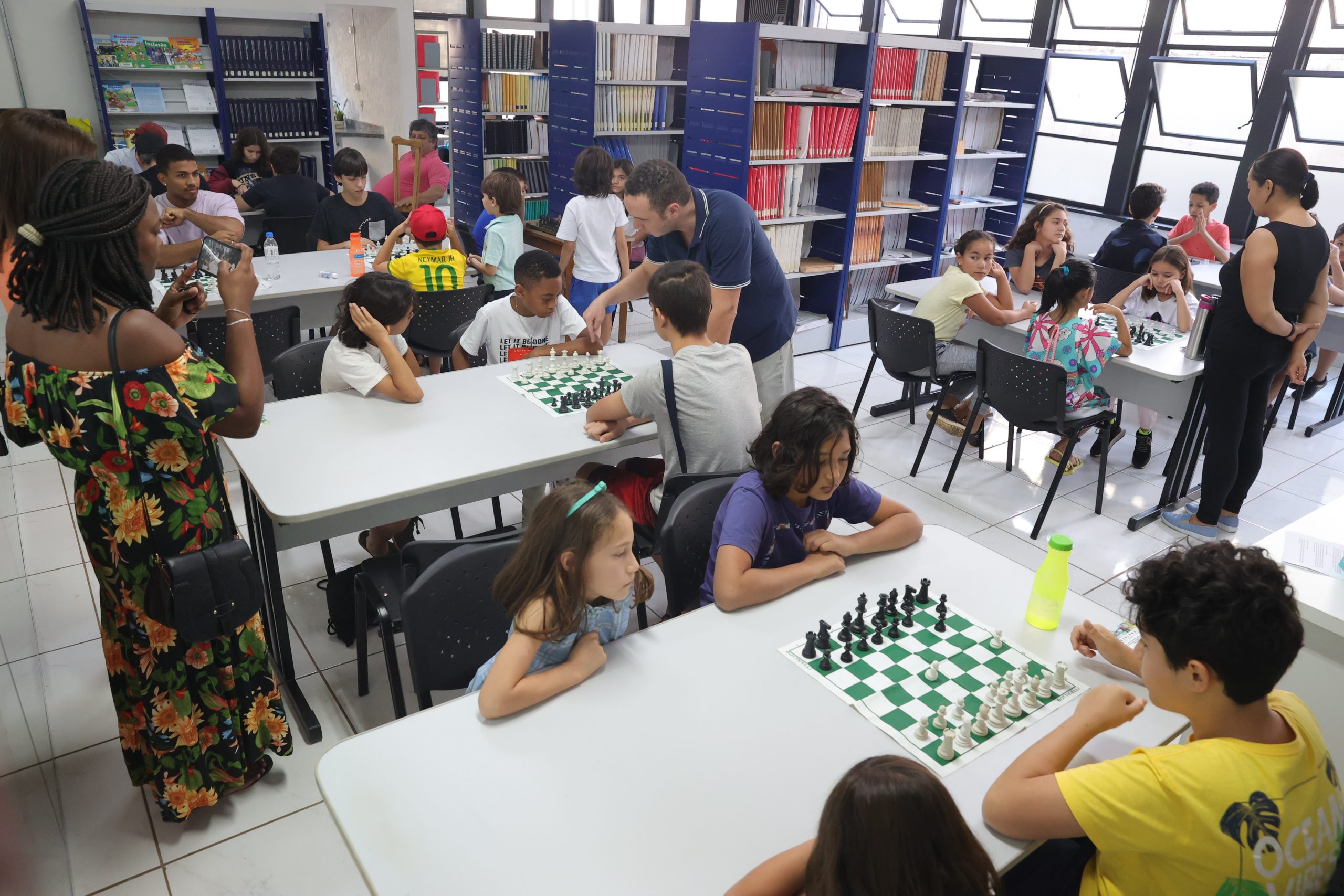 Biblioteca Municipal realiza o 13º Torneio de Xadrez