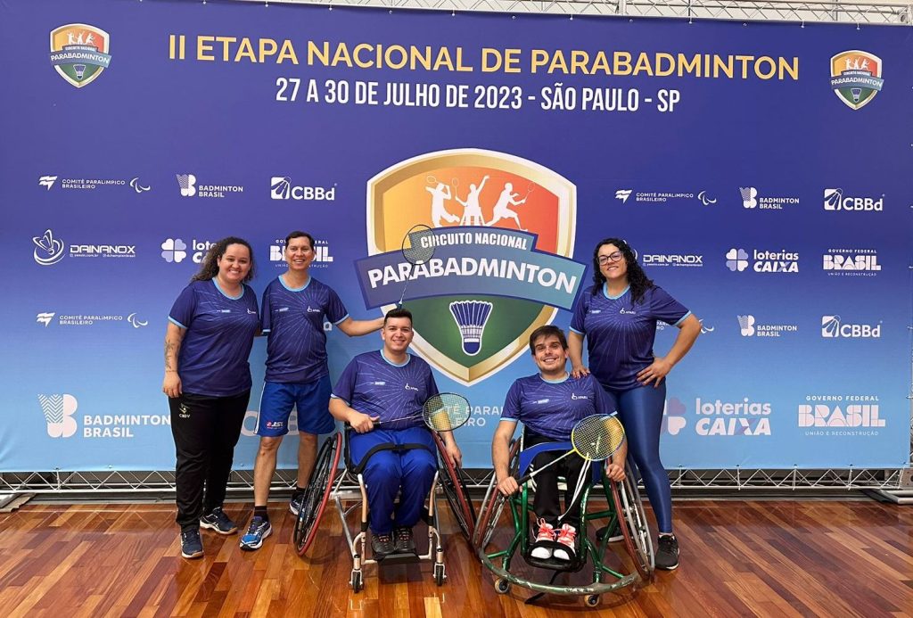 <strong>Equipe da Prefeitura e parceiros disputa II Etapa Nacional de Parabadminton</strong> 1