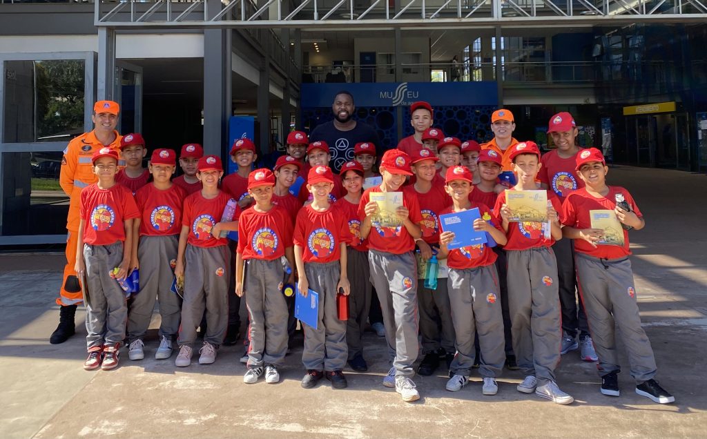 Programa do Dmae promove conscientização ambiental com alunos do Projeto Bombeiro Mirim 1