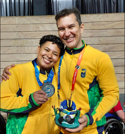 Halterofilistas da Prefeitura e parceiros conquistam duas medalhas no início do Parapan do Chile 1