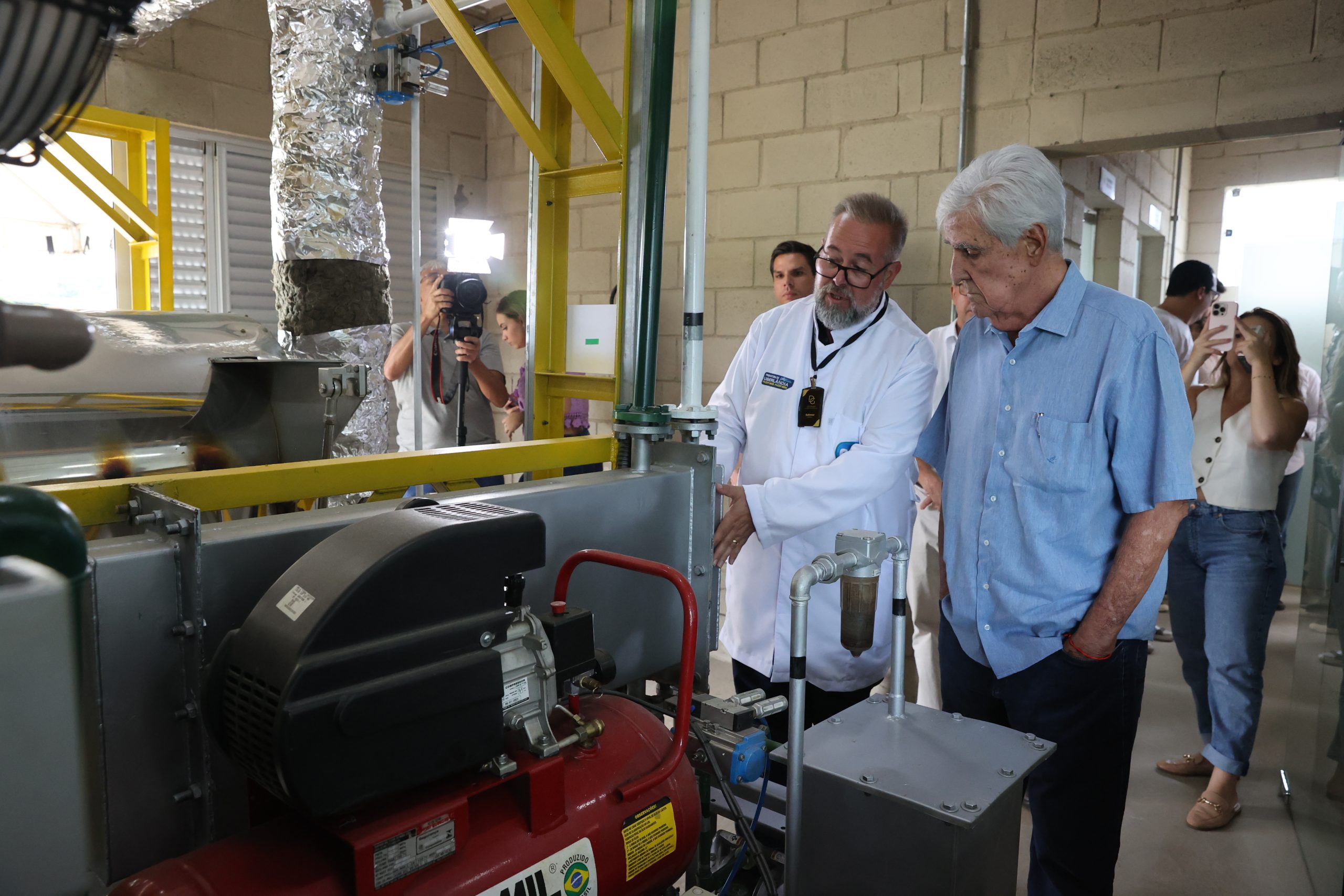 Chefe do Executivo inaugura Centro de Inovação em Sustentabilidade na ETE Uberabinha 1