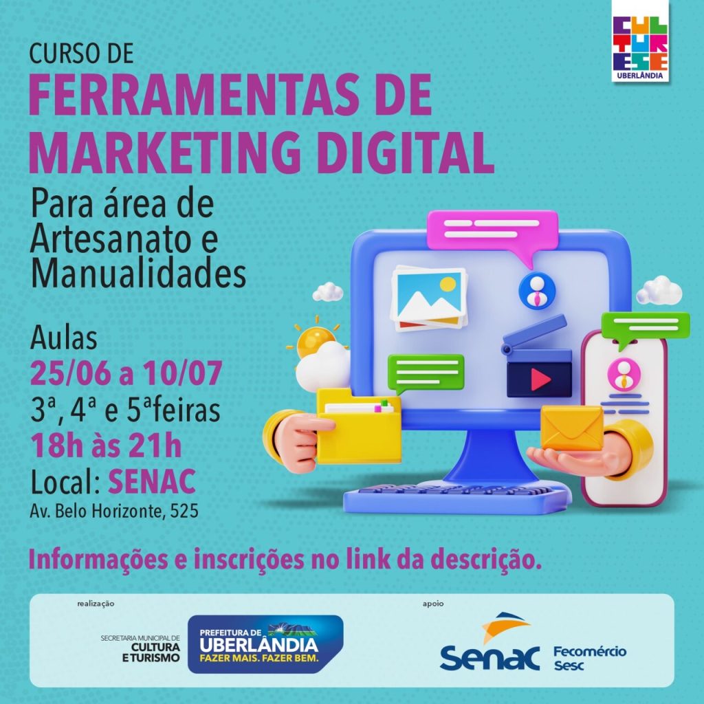 Prefeitura está com inscrições abertas para capacitações voltadas à área de artesanato e manualidades 1