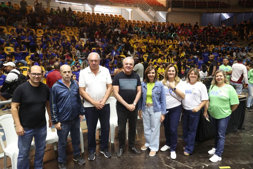 Jemu 2024 tem participação de aproximadamente 800 alunos na cerimônia de abertura no Sabiazinho 2