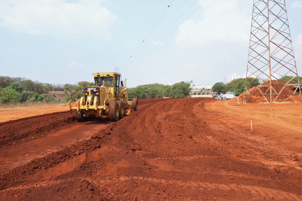Construção de ponte no bairro Taiaman alcança 55% da conclusão 1