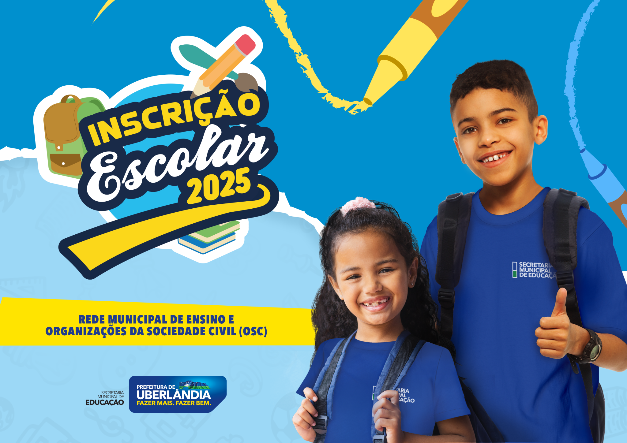 Inscrição Escolar – Portal da Prefeitura de Uberlândia