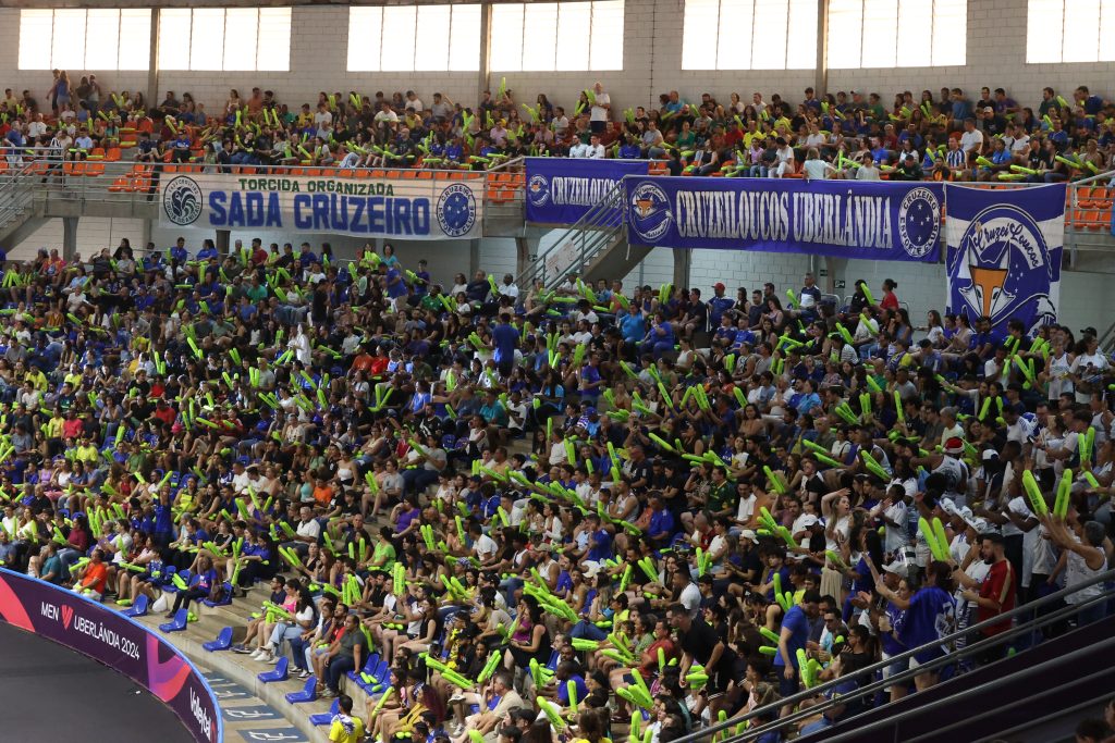 Decisão do Mundial de Clubes de Vôlei Masculino reúne cerca de 6 mil pessoas na Arena Sabiazinho 3