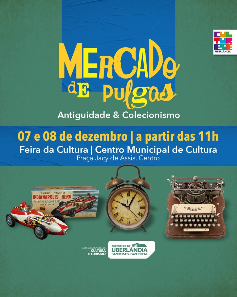 Centro Municipal de Cultura recebe feira, mercado de pulgas e folia de reis neste fim de semana 1