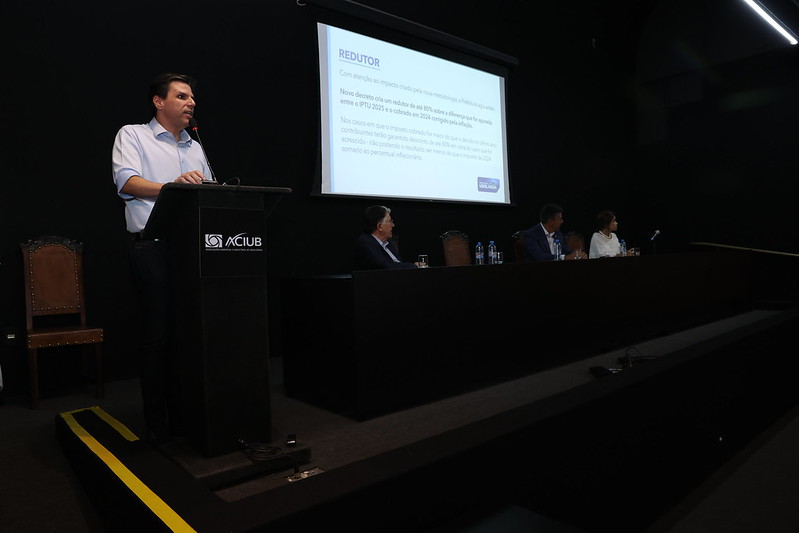 Prefeitura apresenta mudanças no IPTU 2025 durante 1ª reunião da nova diretoria da Aciub 1