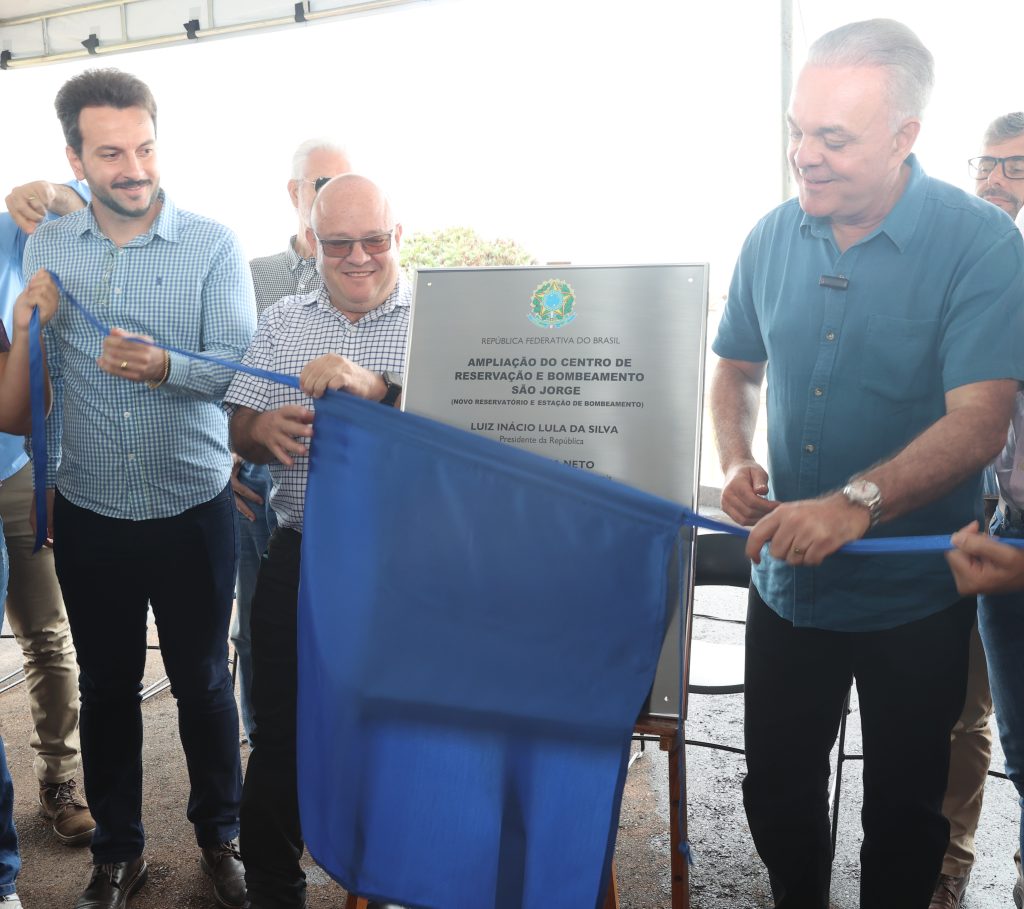 Prefeitura entrega novo reservatório do Centro de Reservação São Jorge 1
