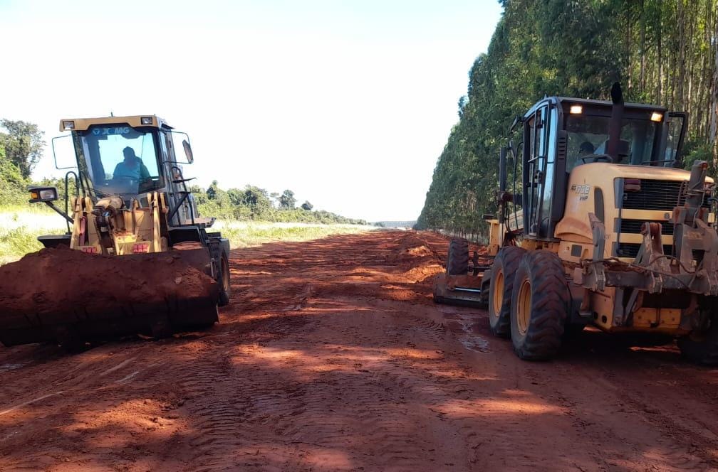 Prefeitura realiza manutenção de mais de 300 quilômetros de estradas vicinais no primeiro trimestre deste ano 2