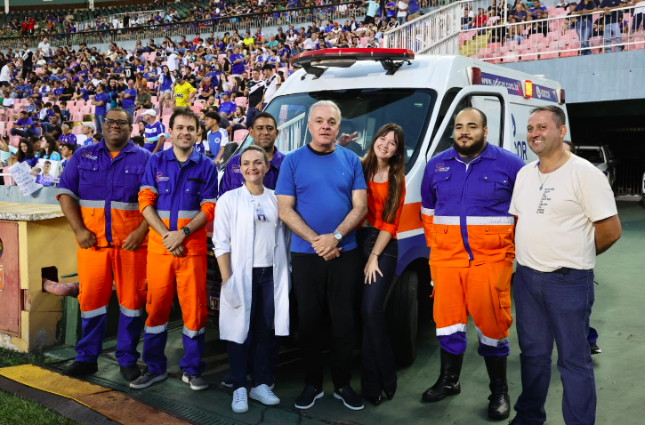 Administrado pela Prefeitura, Estádio Parque do Sabiá recebe mais de 15 mil torcedores no jogo entre Cruzeiro e Vasco 1