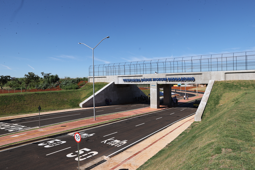 Prefeitura inaugura trincheira que amplia acesso ao aeroporto e melhora a mobilidade urbana no setor Leste de Uberlândia 3
