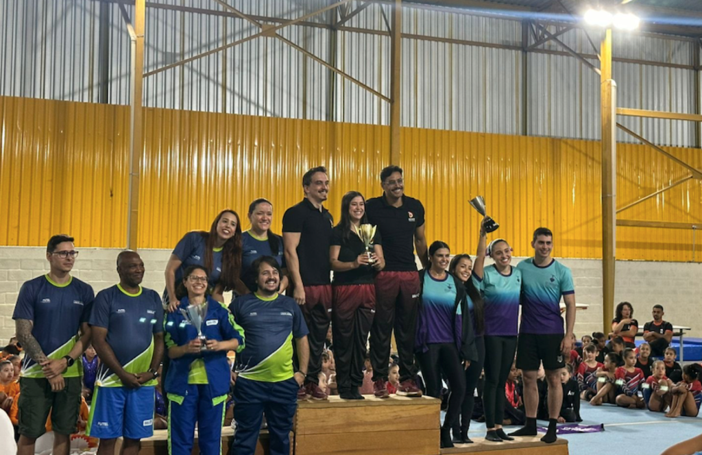 Equipe da Prefeitura conquista 2° lugar geral no Campeonato Mineiro Escolar de Ginástica Artística 1