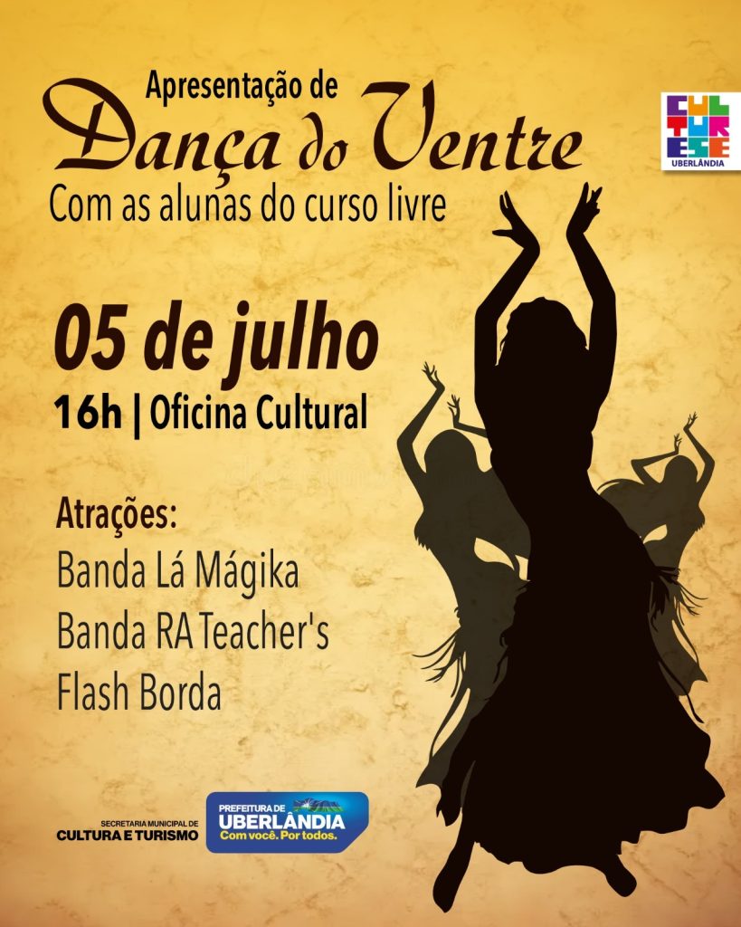 Agenda cultural promovida pela Prefeitura está com diversas atrações para os próximos dias 1