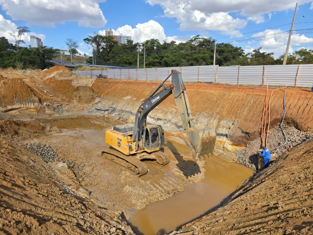 Obra do Interceptor Sul conduzida pelo Dmae avança com novas frentes de trabalho e chega a 14% de execução 1