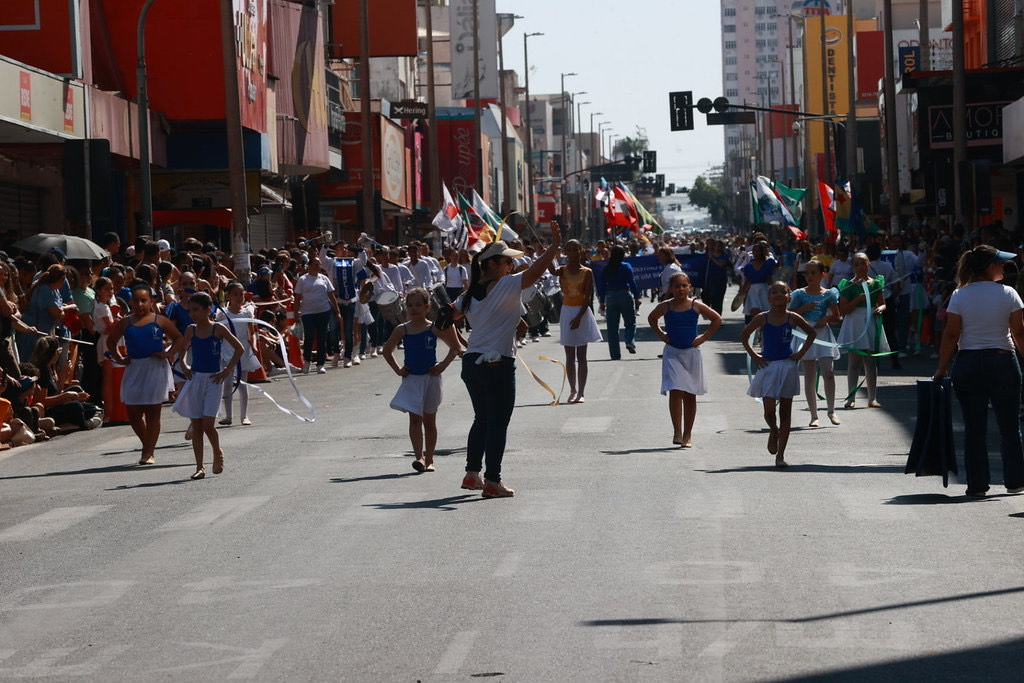 Desfile cívico-militar marca celebração do 7 de setembro em Uberlândia 2