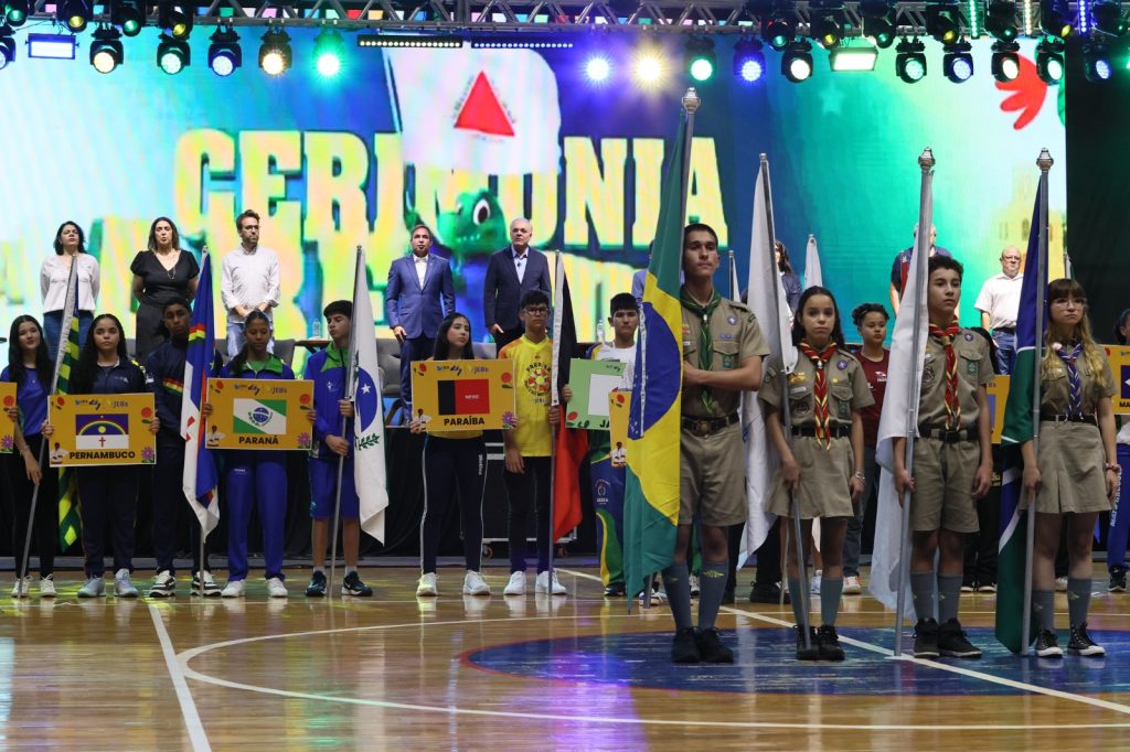 Arena Sabiazinho recebe cerimônia de abertura dos JEBs 1